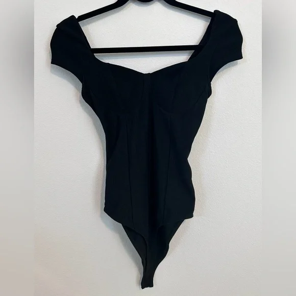 Bershka - rib knit body suit - Picture 1 of 2